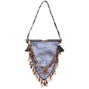 Givenchy Black Leather Saddle Bag // Rare